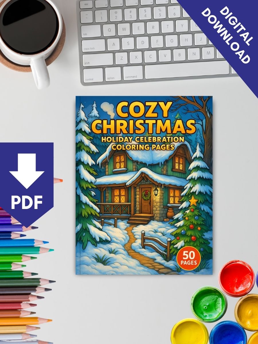 Cozy Christmas – 50 Holiday Celebration Pages - Image 2