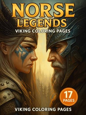 Norse Legends – 17 Viking Coloring Pages