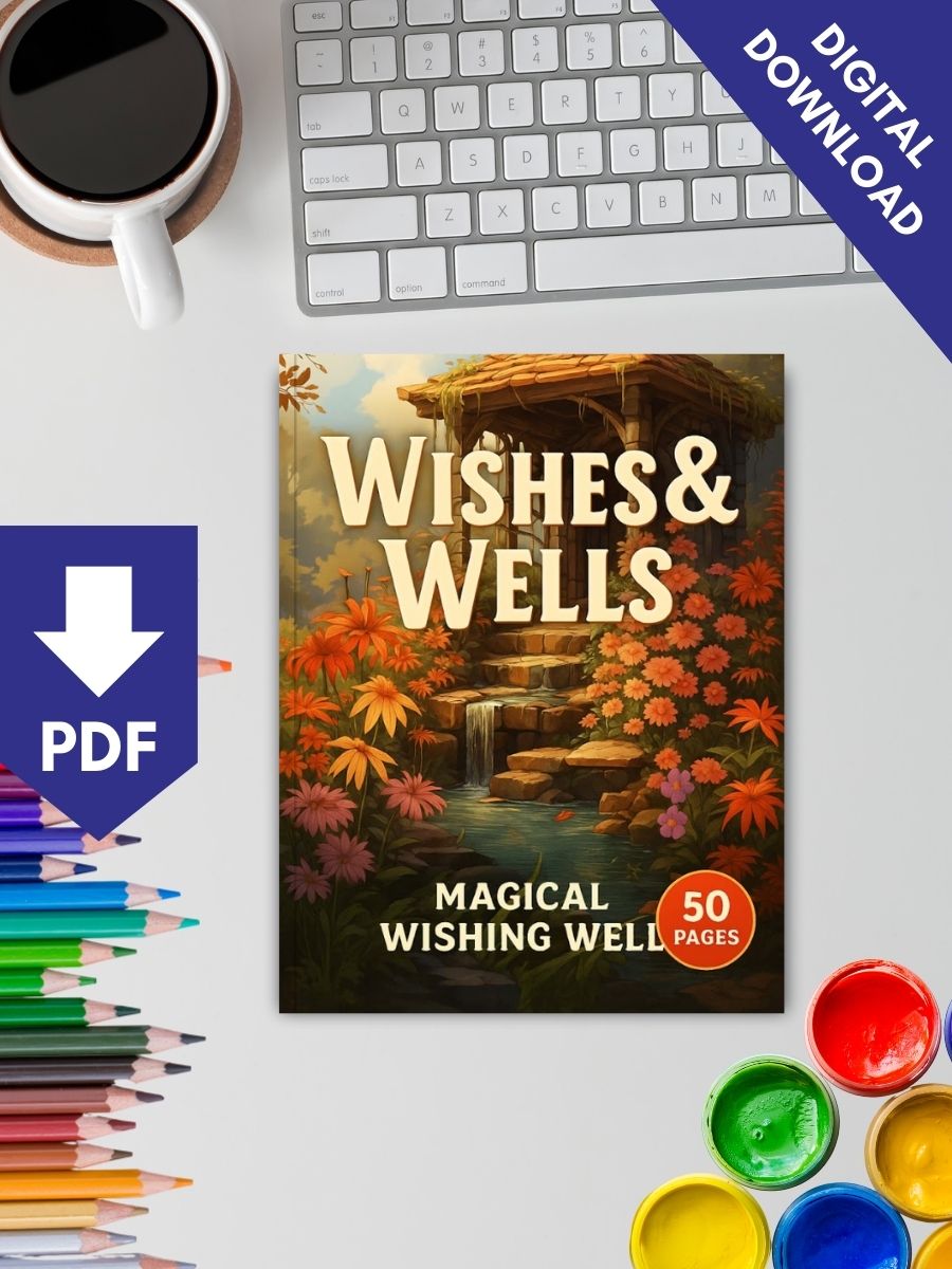 Wishes & Wells – 50 Magical Wishing Well Pages - Image 2