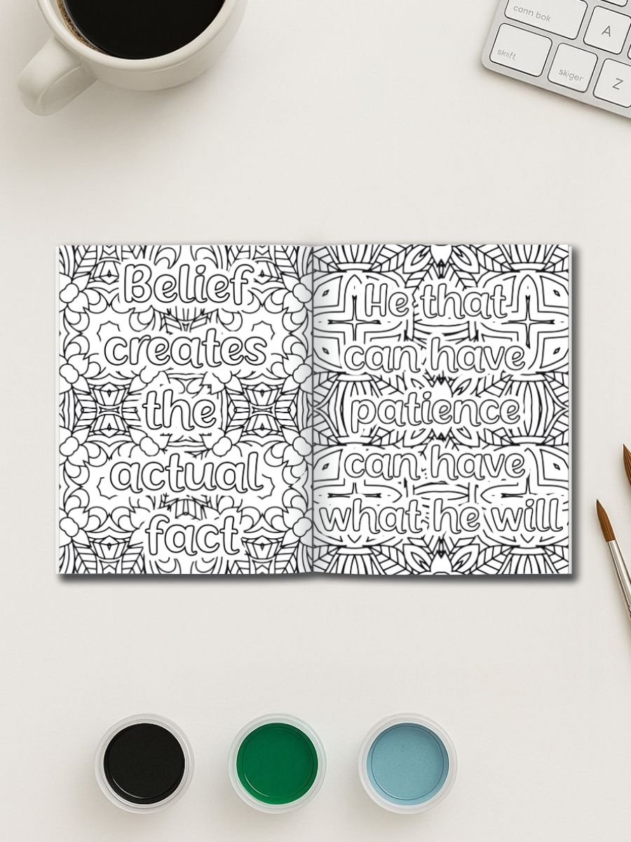 Motivational Mandalas – 25 Empowering Quote Designs - Image 3