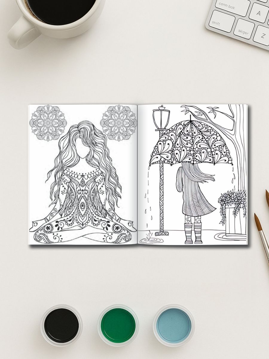 Inner Reflections – 75 Mindful Mandala Scenes of Life - Image 3