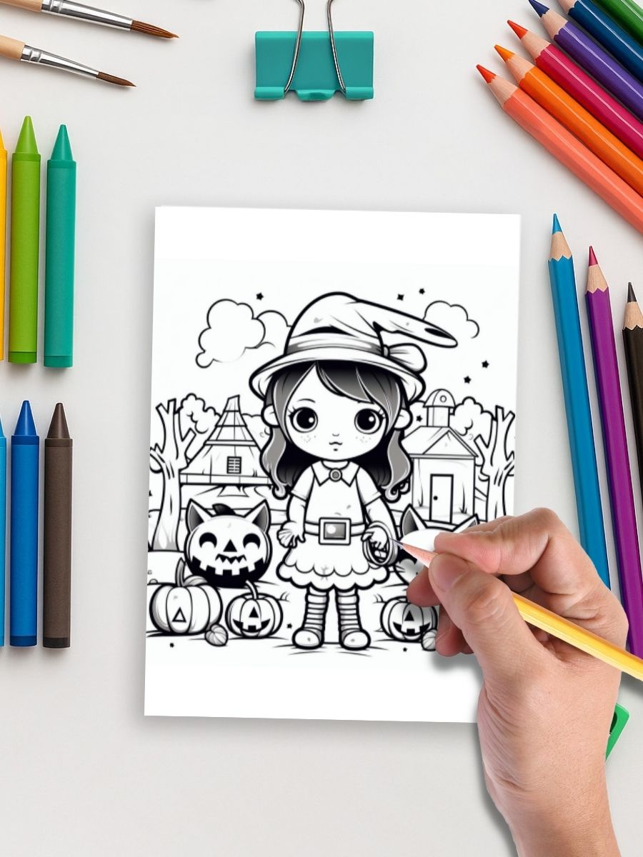 Holiday Fun Pack – 60 Kids Holiday-Themed Coloring Pages - Image 5