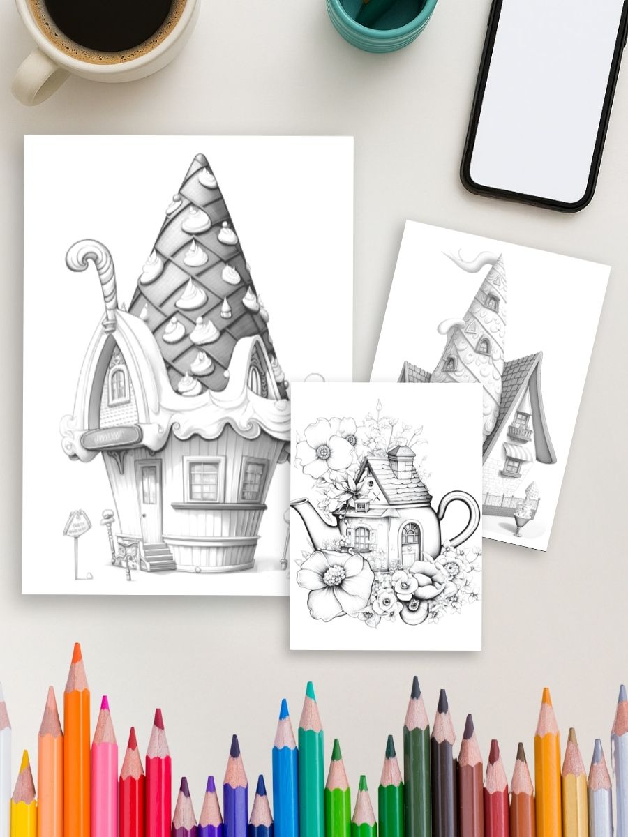 Yummy Dwellings – 250 Food-Themed Fantasy House Pages - Image 4