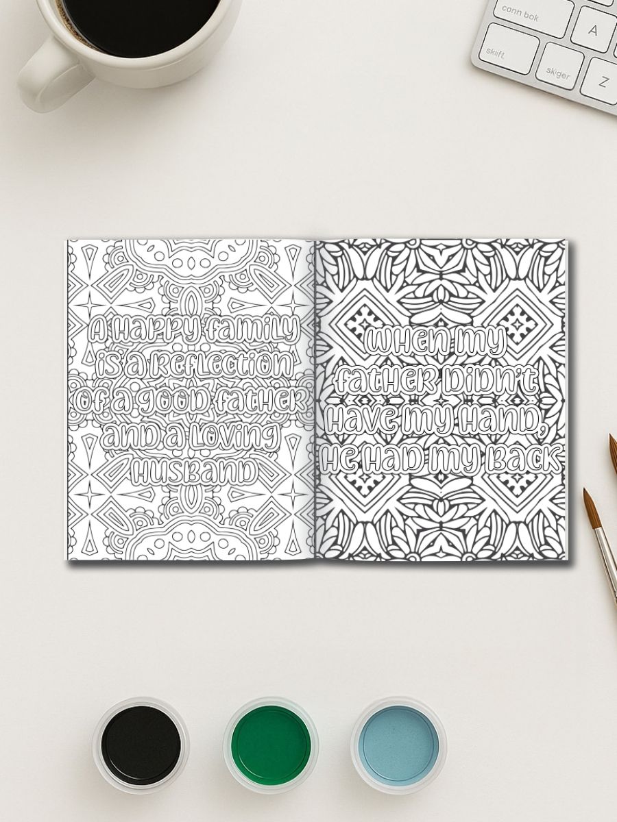 Dad, You’re the Best – 25 Father’s Day Quote Pages - Image 3