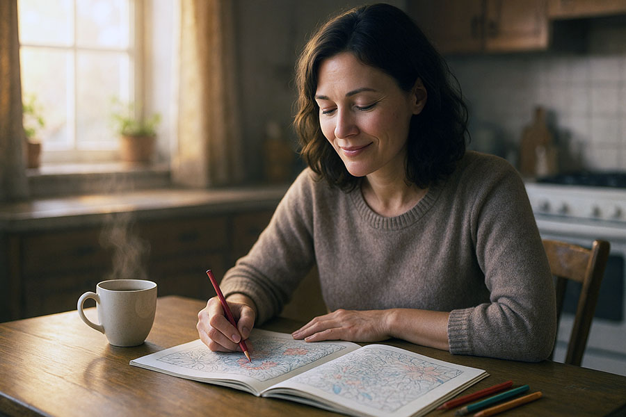 The Surprising Benefits of Coloring for Adults